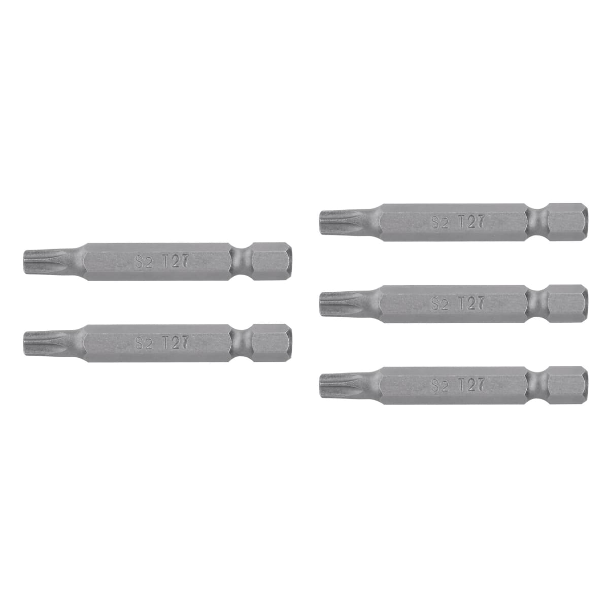 Estuche con 5 puntas torx T27 largo 2´´, Truper Expert3