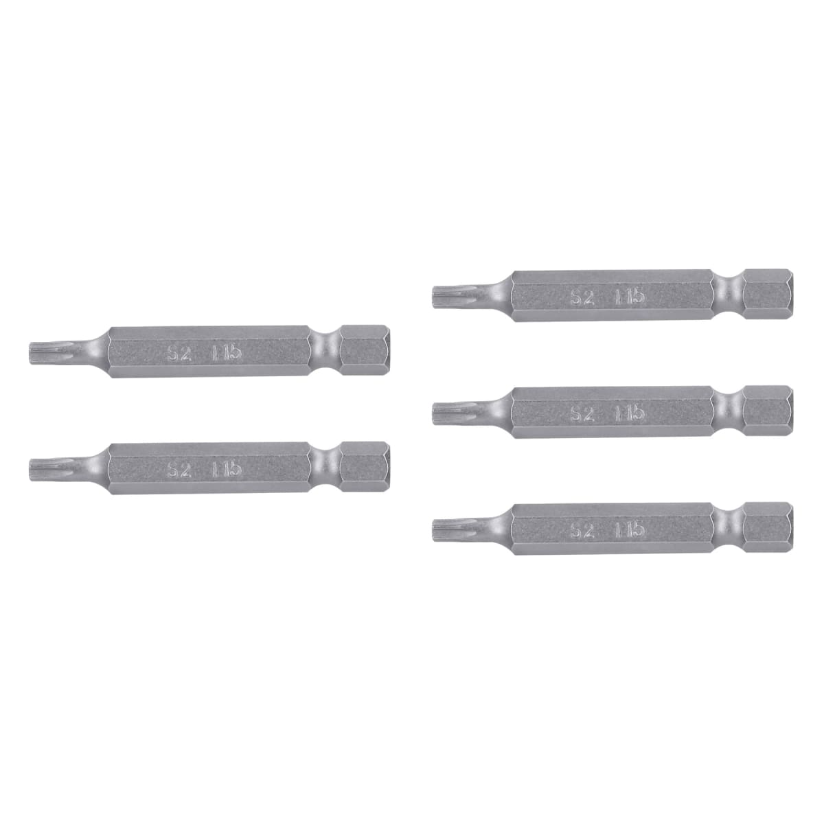 Estuche con 5 puntas torx T15 con seguro largo 2´´, Expert Truper2