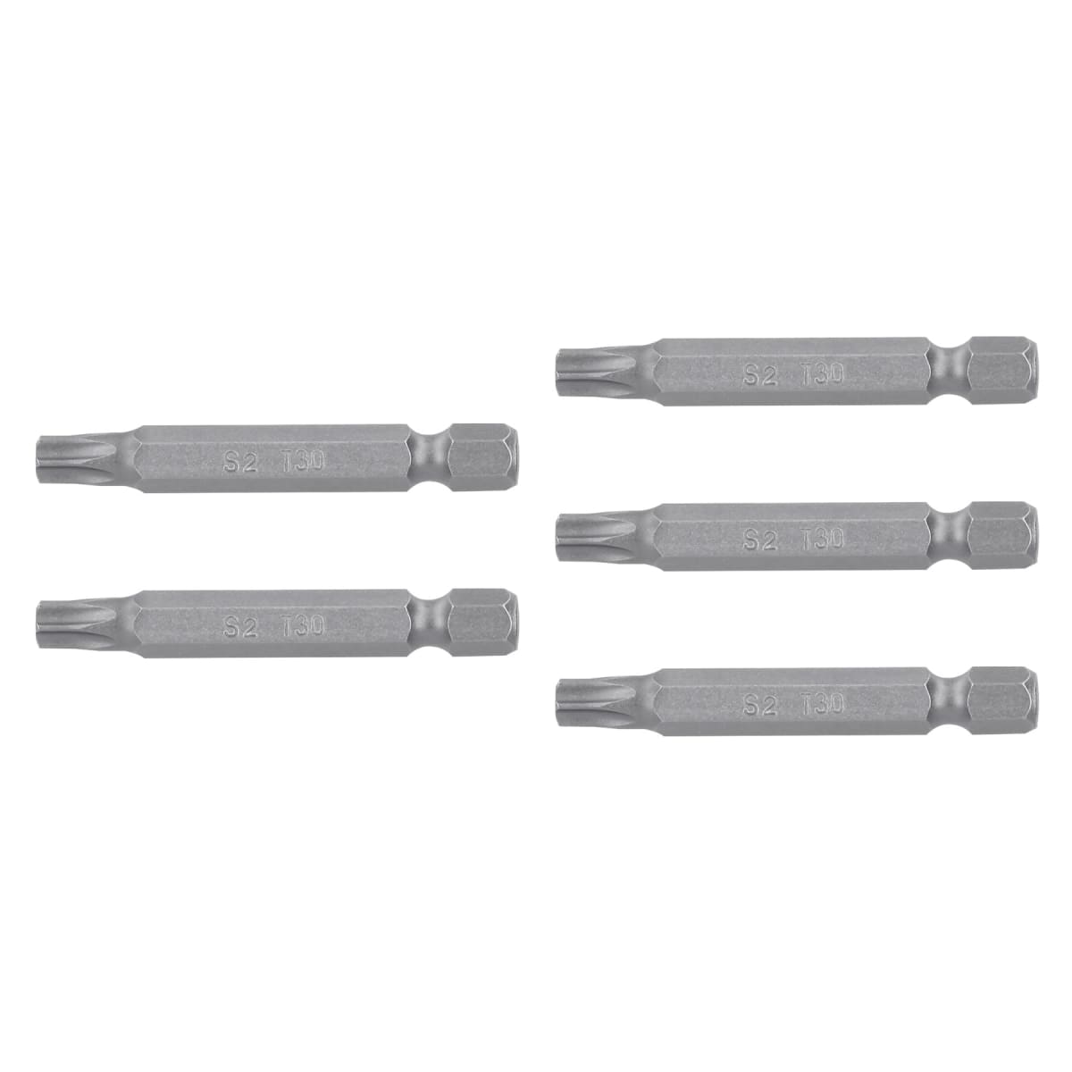 Estuche con 5 puntas torx T30 con seguro largo 2´´, Expert Truper3