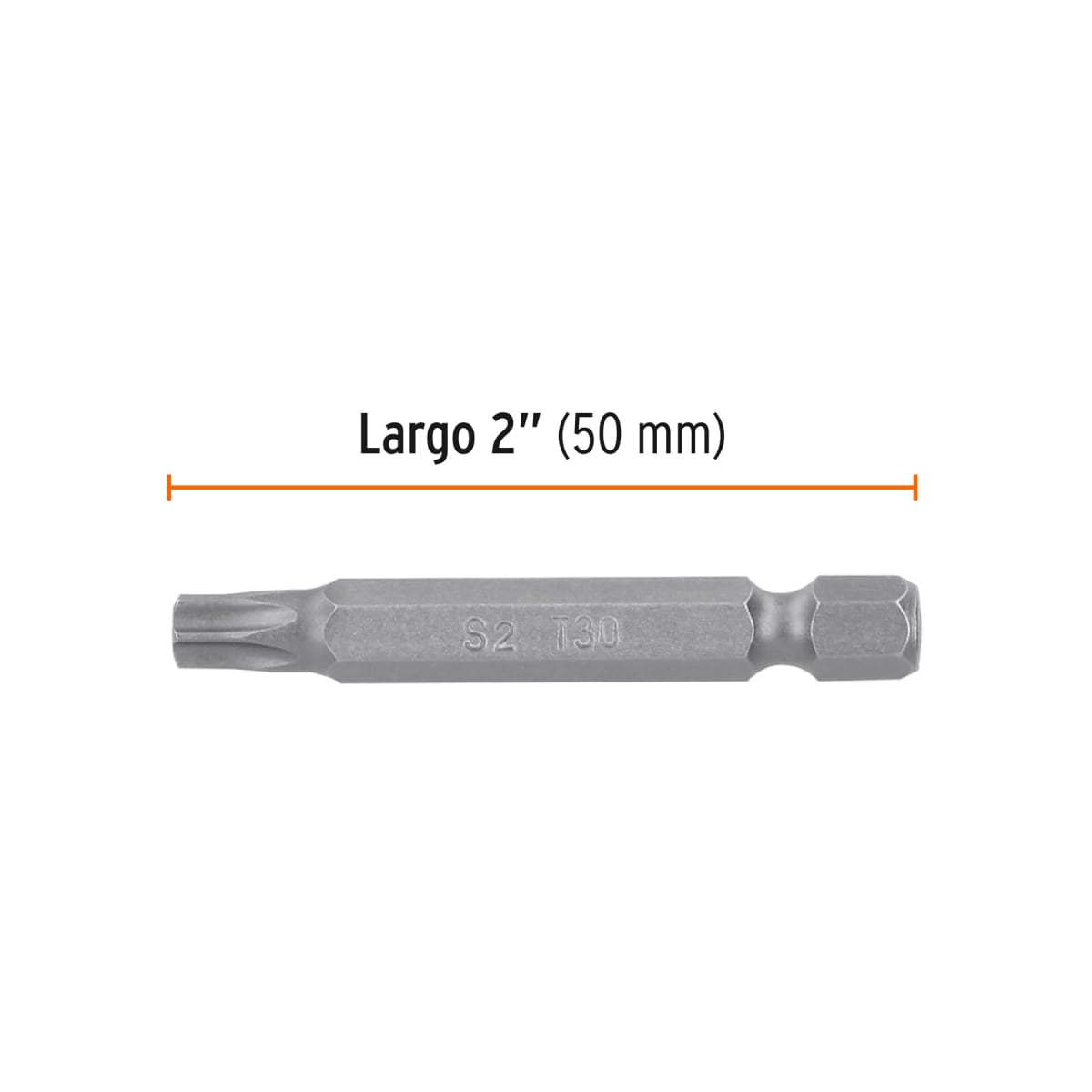Estuche con 5 puntas torx T30 con seguro largo 2´´, Expert Truper2