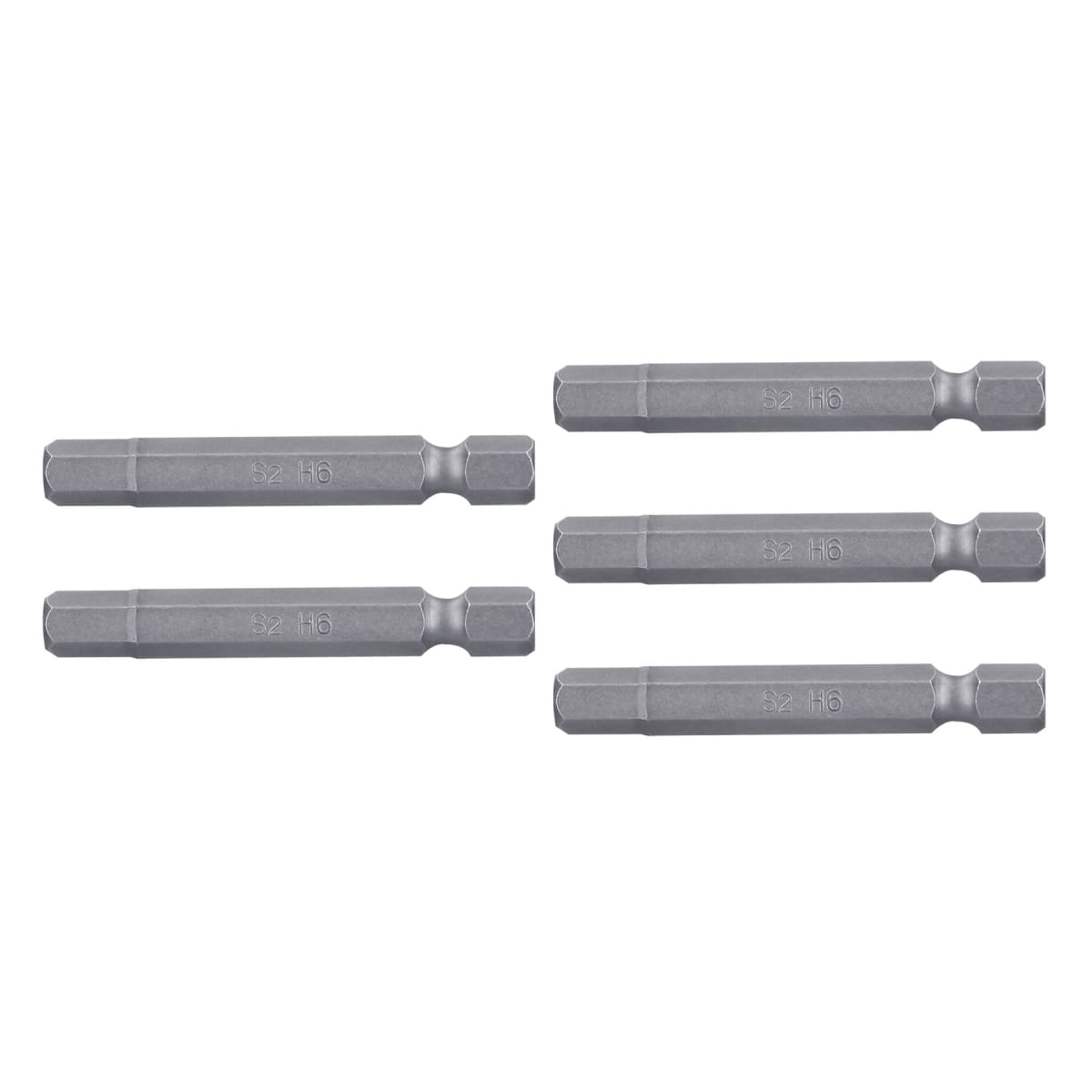 Estuche con 5 puntas hexagonales de 6 mm largo 2'', Expert Truper2