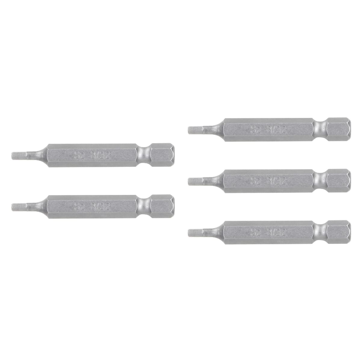 Estuche con 5 puntas hexagonales de 3/32mm largo 2´´, Expert Truper2