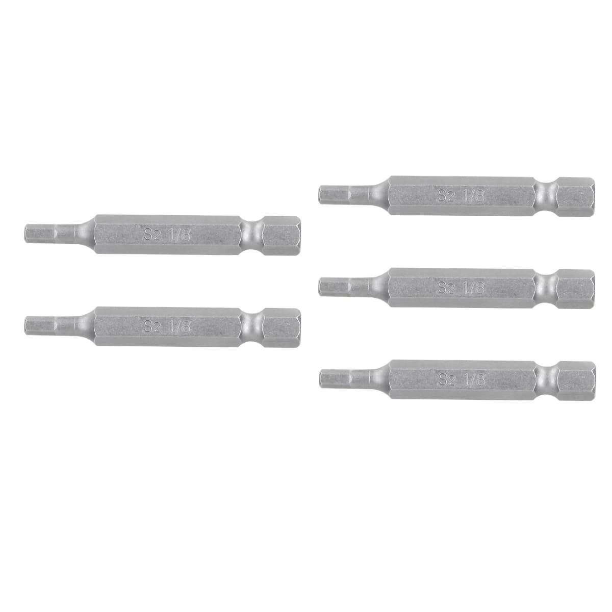 Estuche con 5 puntas hexagonales de 1/8mm largo 2´´, Expert Truper2