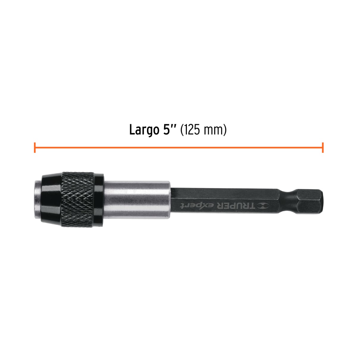 Adaptador de 125 mm magnético para puntas, Expert Truper3