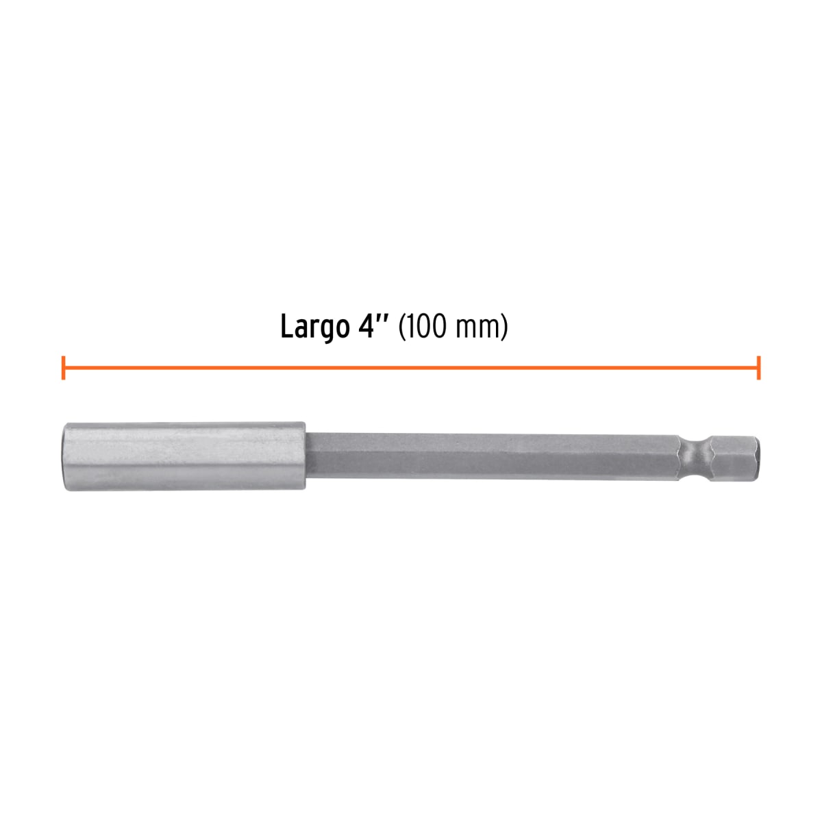 Estuche con 5 extensiones de 100 mm magnéticas Truper Expert5