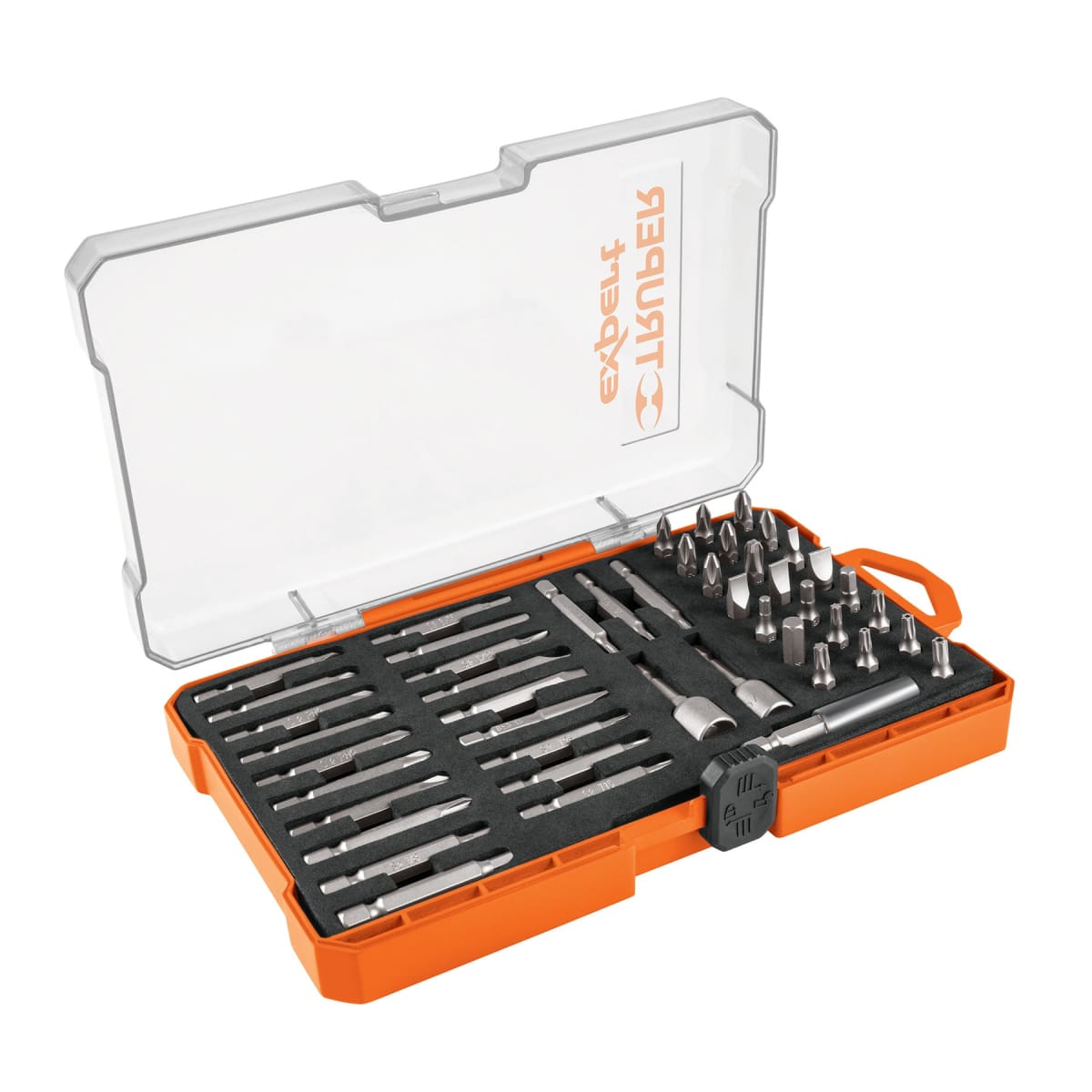 Juego de 47 puntas mixtas largos 1'' y 2'' en estuche. Truper expert1