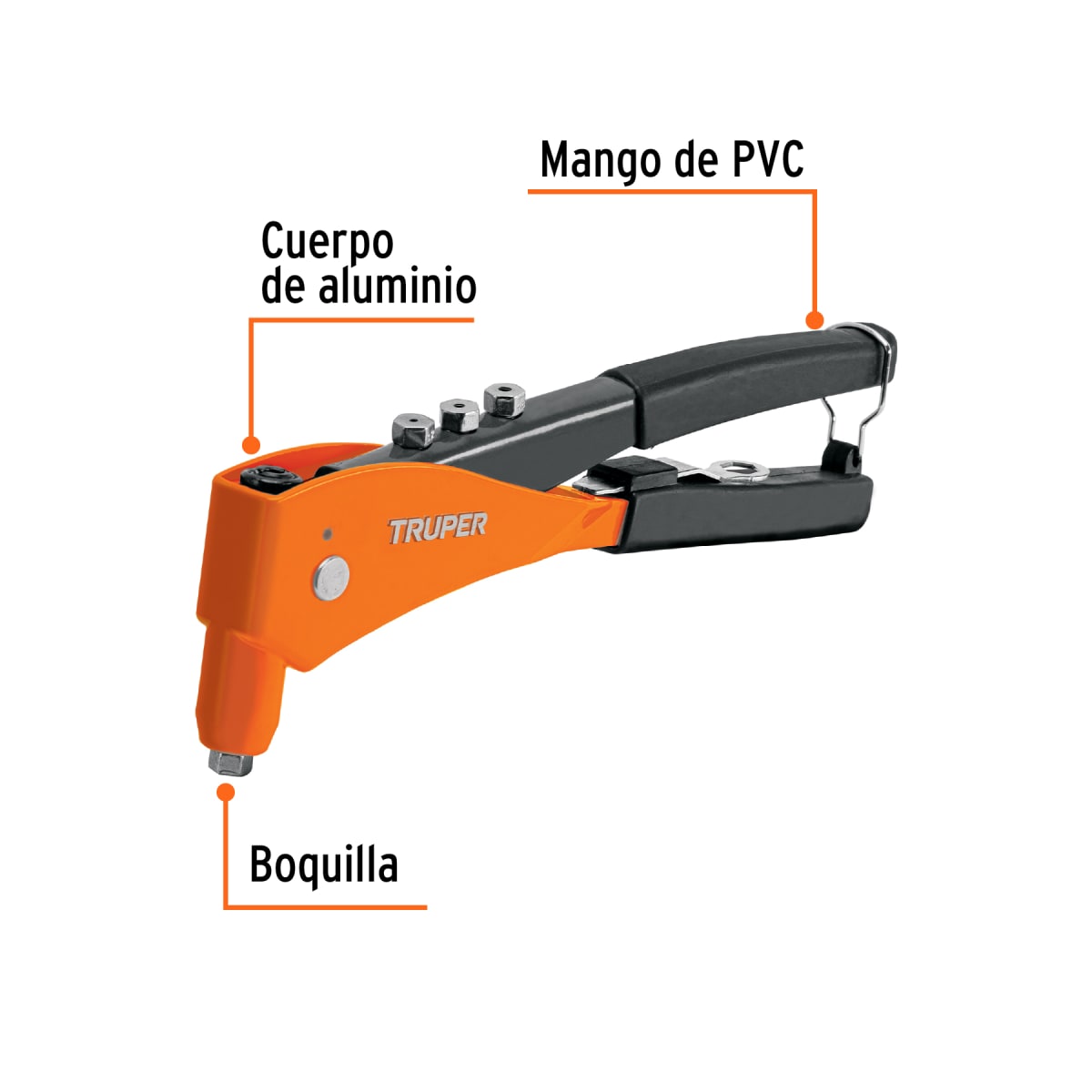 Remachadora profesional 10´´ Truper2