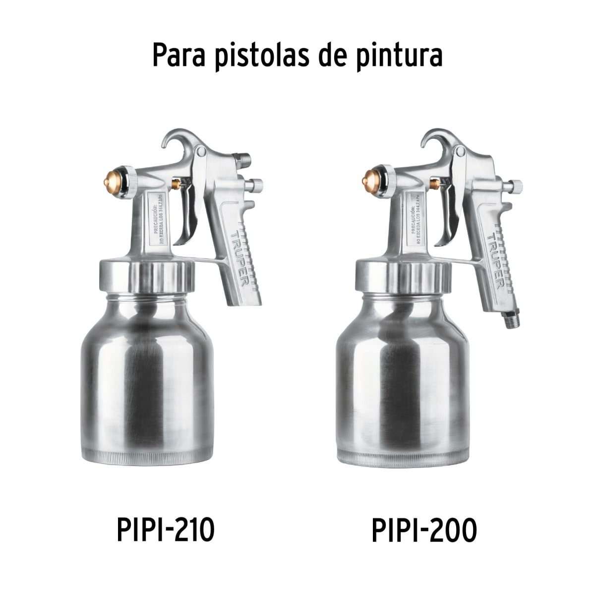 Repuestos de pistolas para pintar, PIPI-200, Truper2