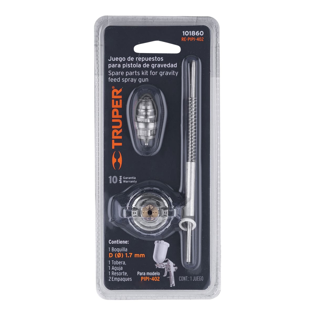 Juego de repuestos para PIPI-402, Truper3