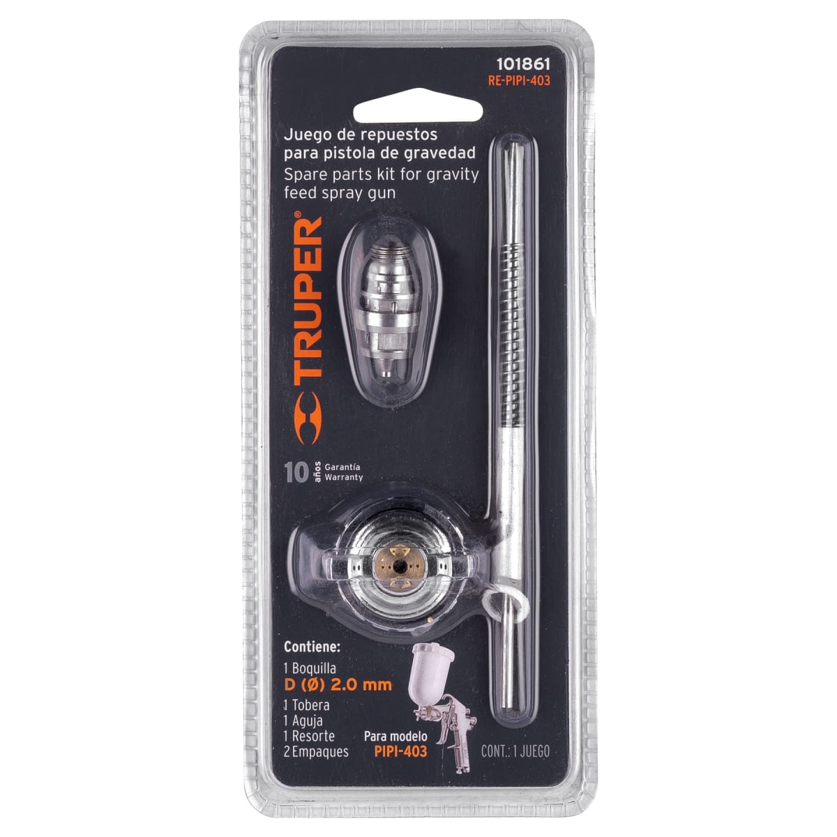 Juego de repuestos para PIPI-403, Truper3