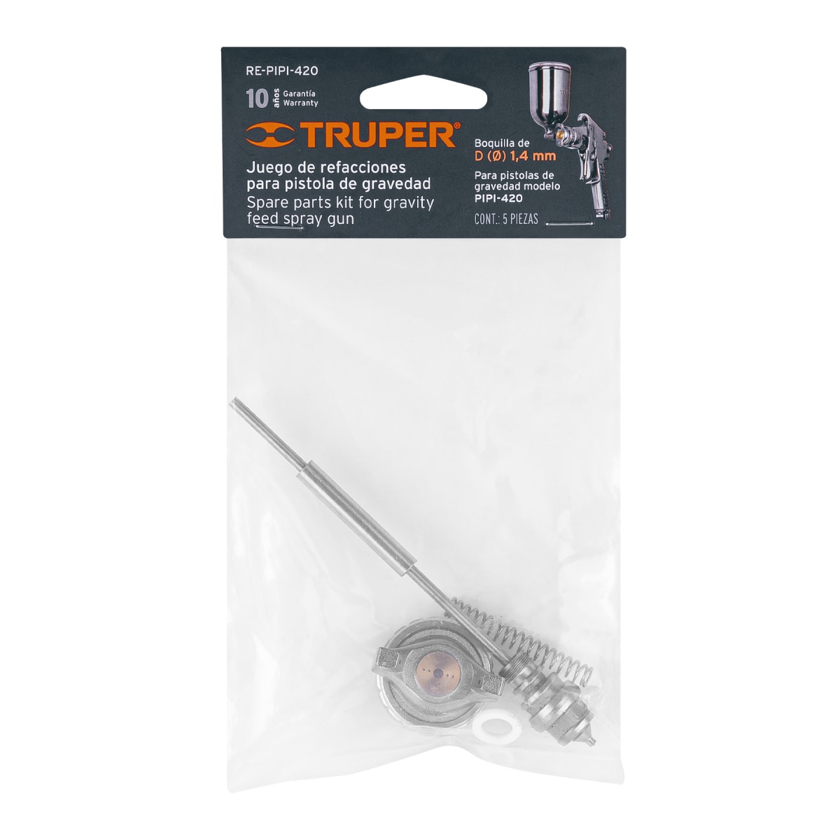 Juego de repuestos para PIPI-420, Truper4