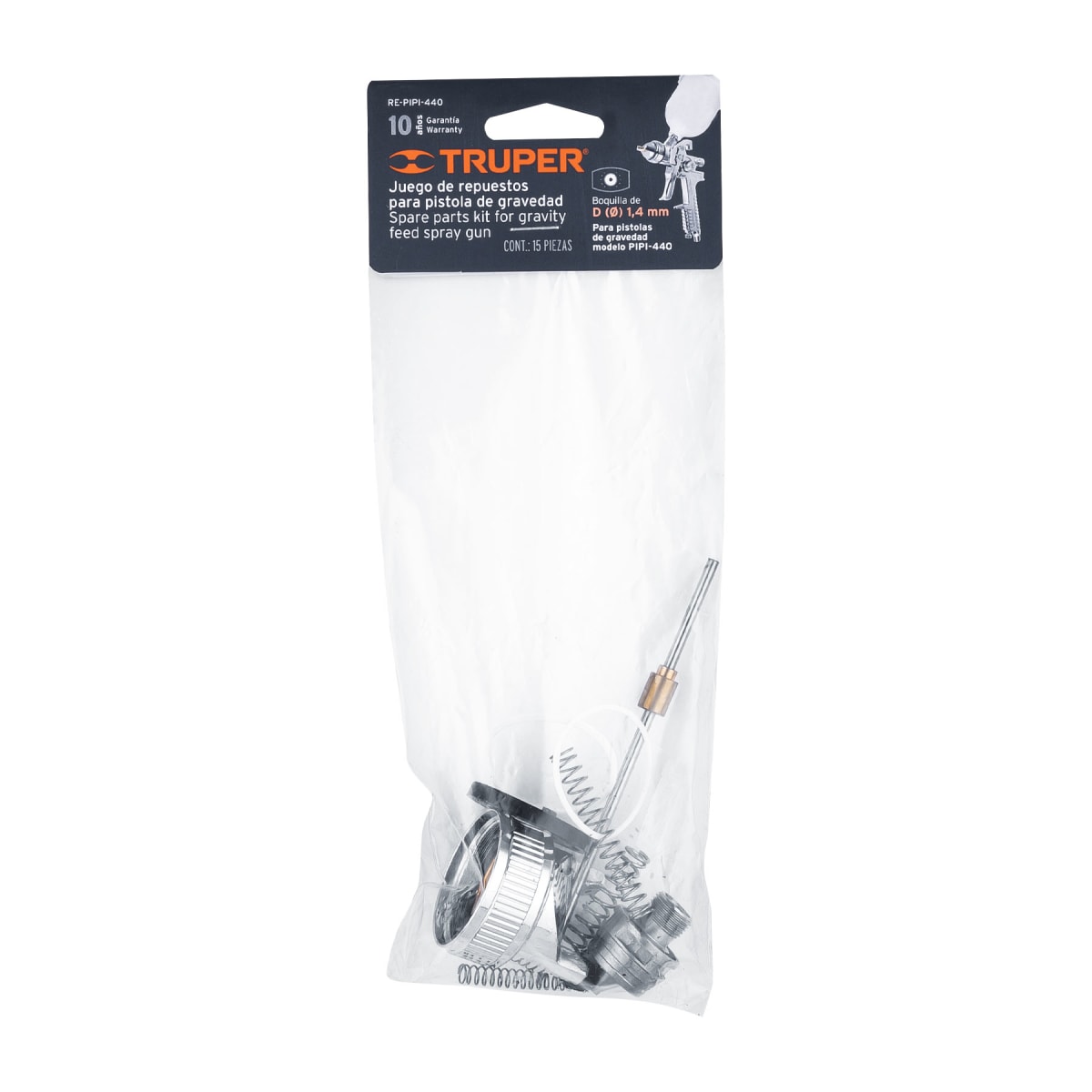 Repuestos de pistolas para pintar para PIPI-440, Truper3