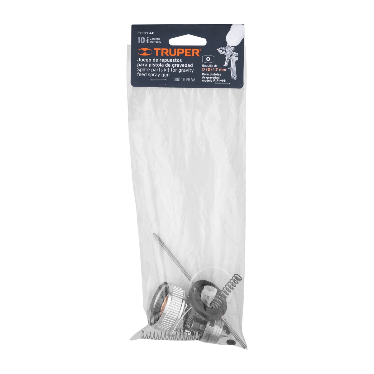 Repuestos de pistolas para pintar para PIPI-441, Truper3
