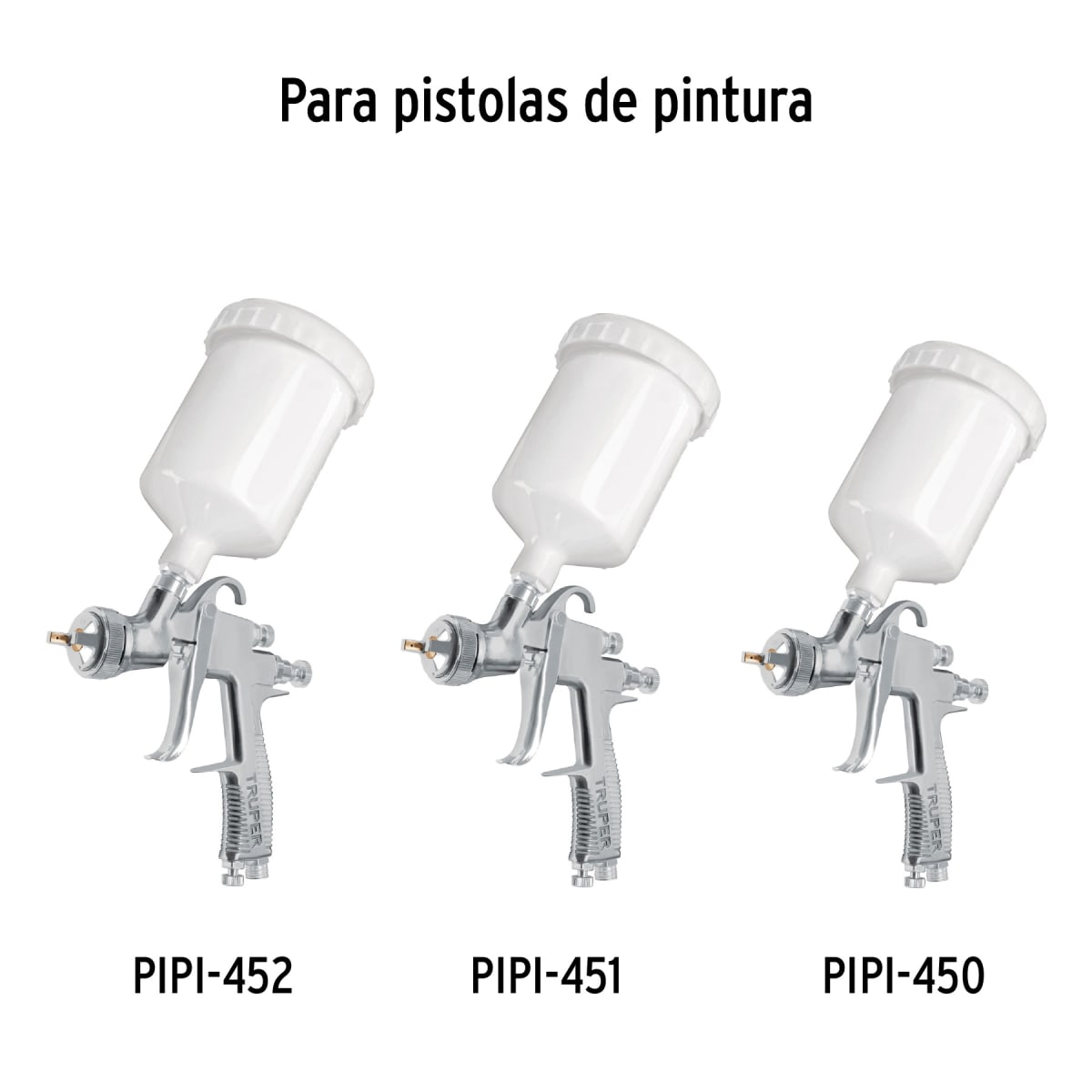 Repuestos para pistola para pintar PIPI-450, Truper2