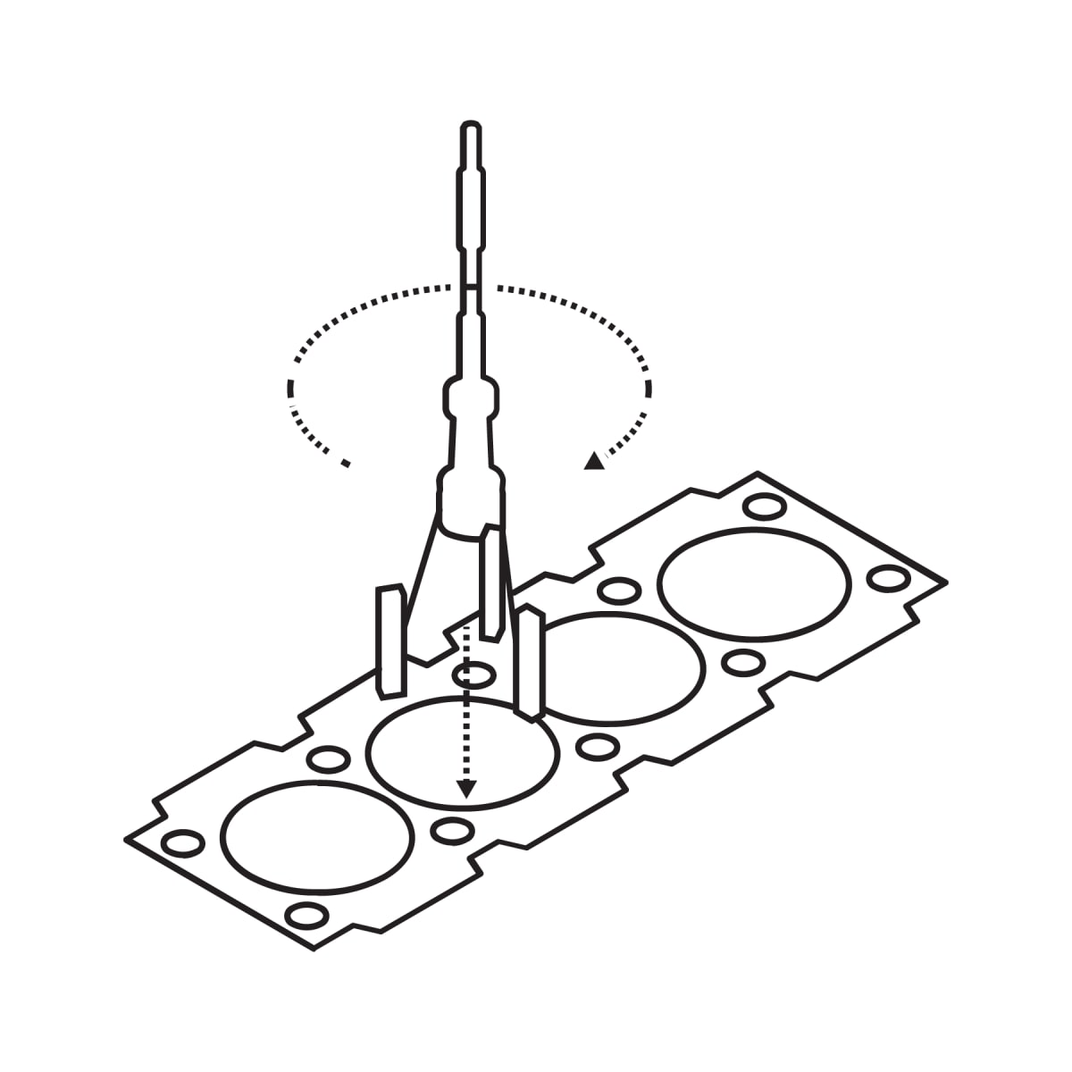Rectificadora para cilindro de motor, 2 a 7¨, Truper3