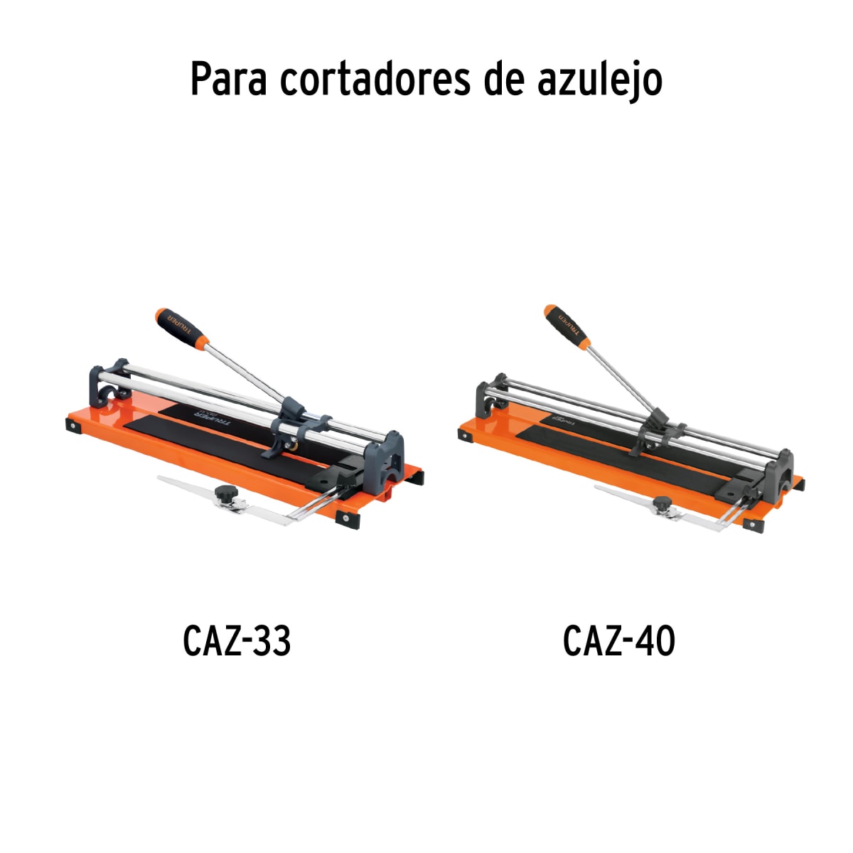 Rieles de repuesto para cortapisos de mayólica, CAZ, 2 pzas Truper2