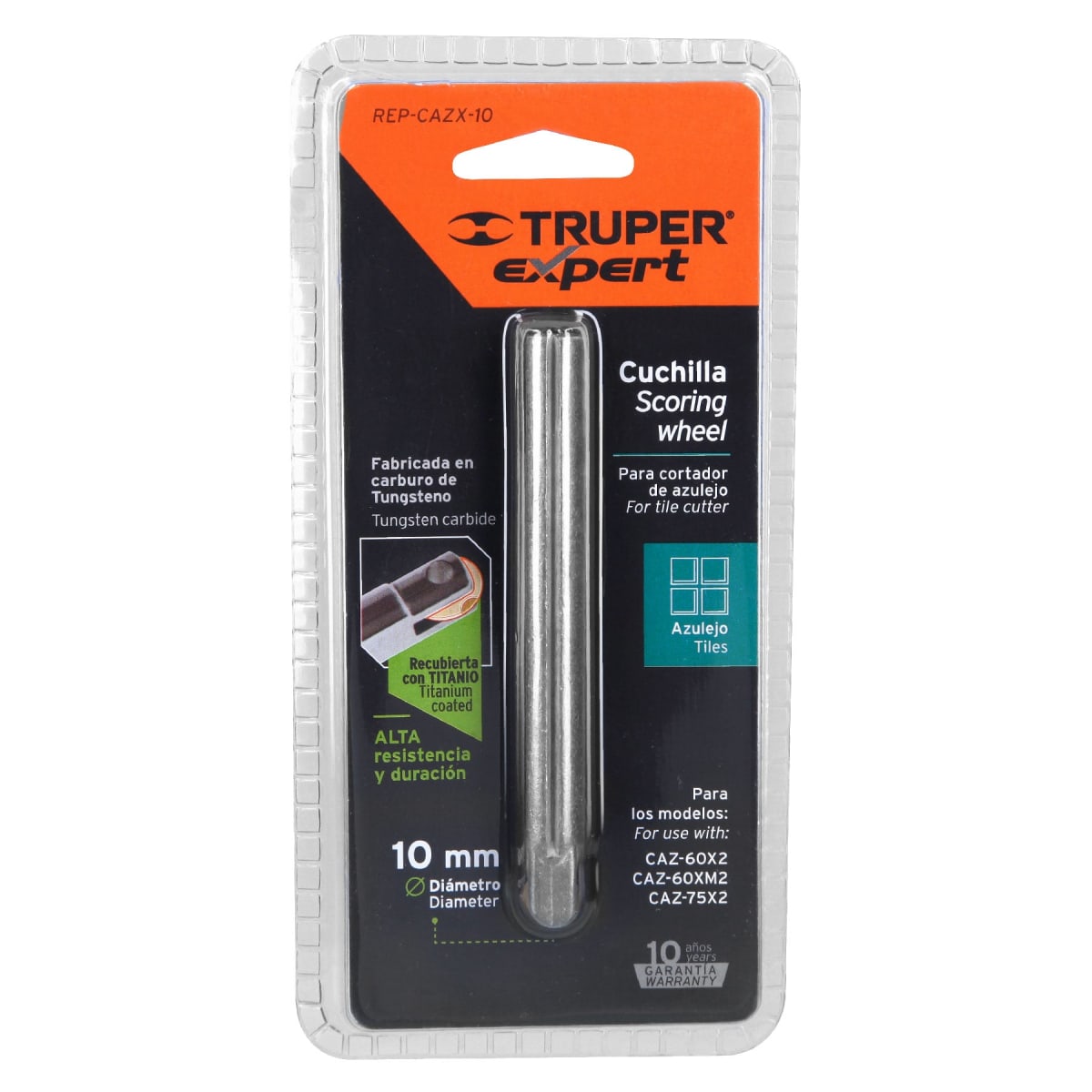 Cuchilla de 10 mm de repuesto para cortapisos de mayólica Truper3