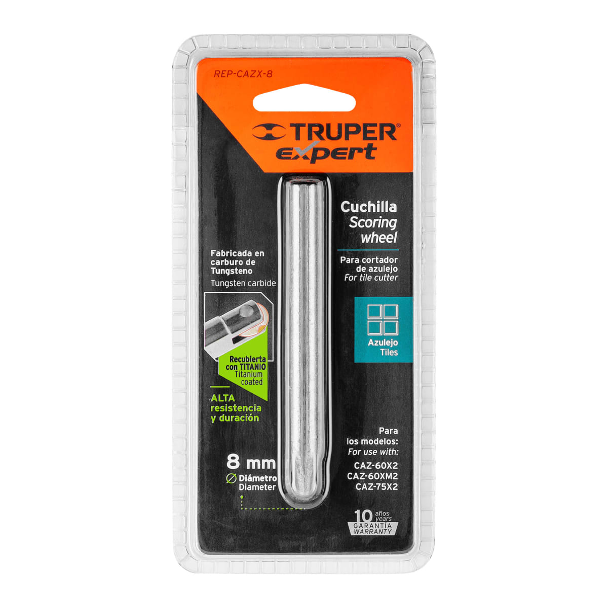 Cuchilla de 8 mm de repuesto para cortapisos de mayólica Truper3