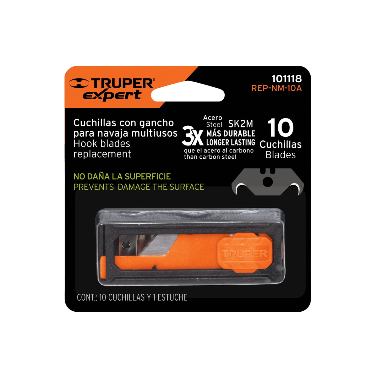 Dispensador con 10 cuchillas para acrílico para NV-7X y NM-6 Truper9