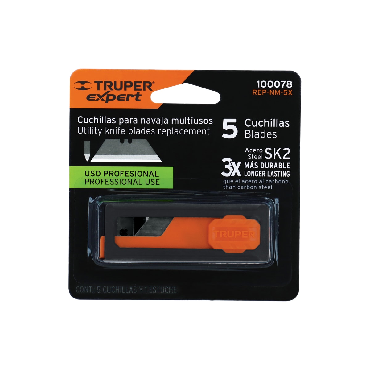 Dispensador con 5 cuchillas para NV-7X y NM-6, Expert8