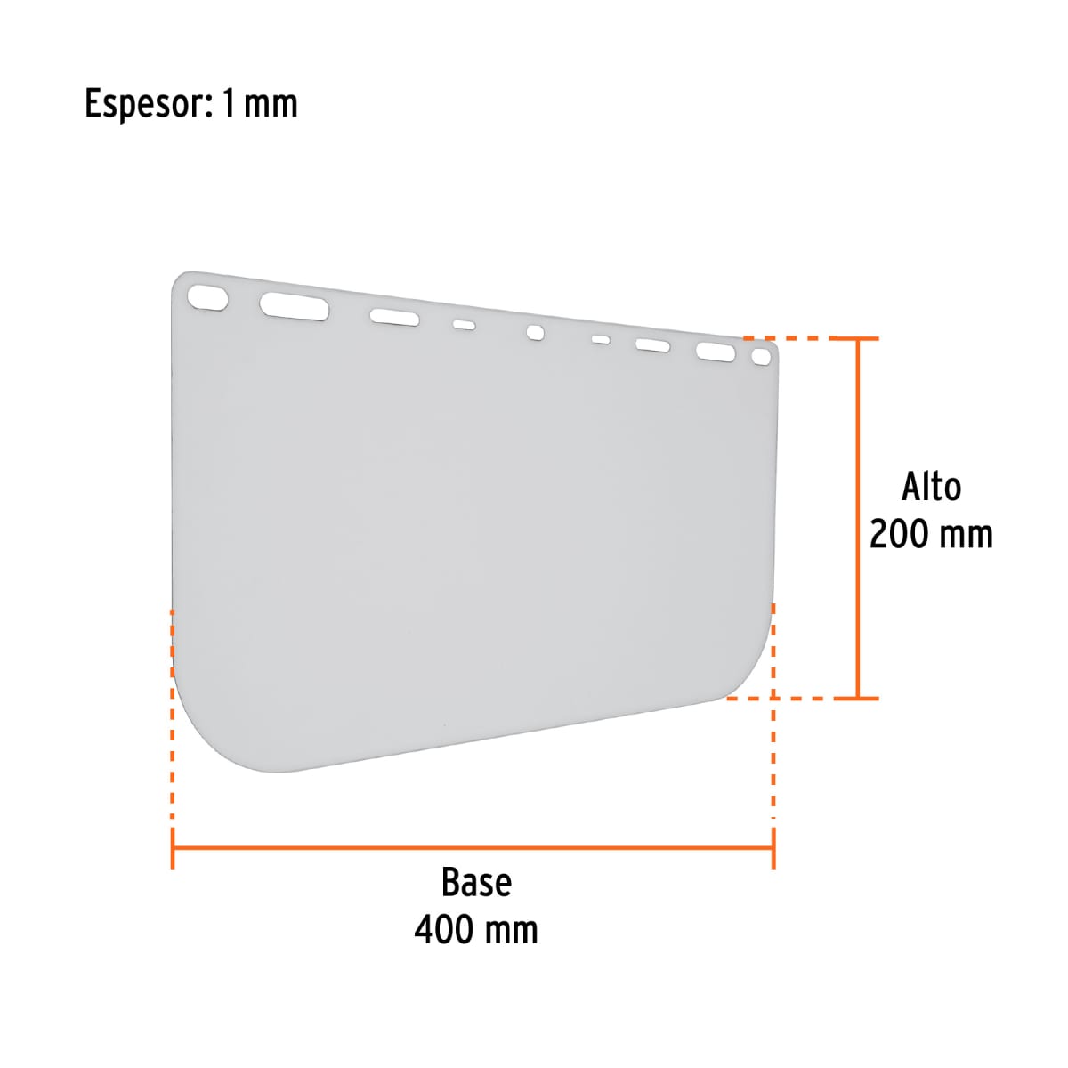 Repuesto para protector facial PF-500, Truper2