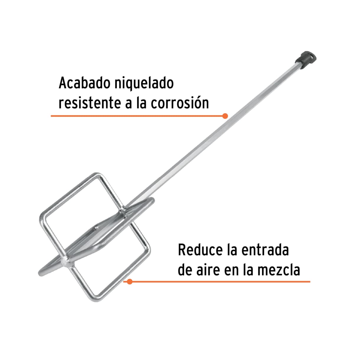 Mezclador para mortero, 120 mm diámetro, Truper2