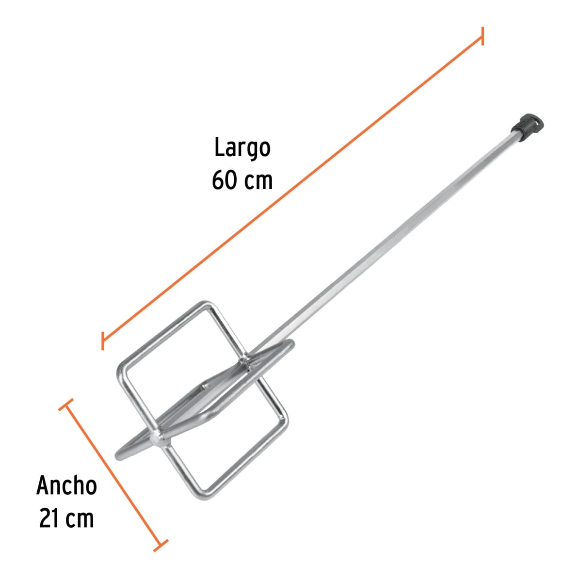 Mezclador para mortero, 120 mm diámetro, Truper3
