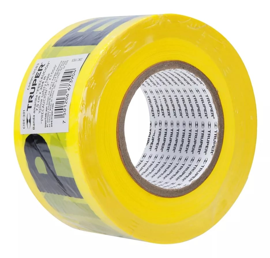 Rollo de 305 m de cinta de seguridad 