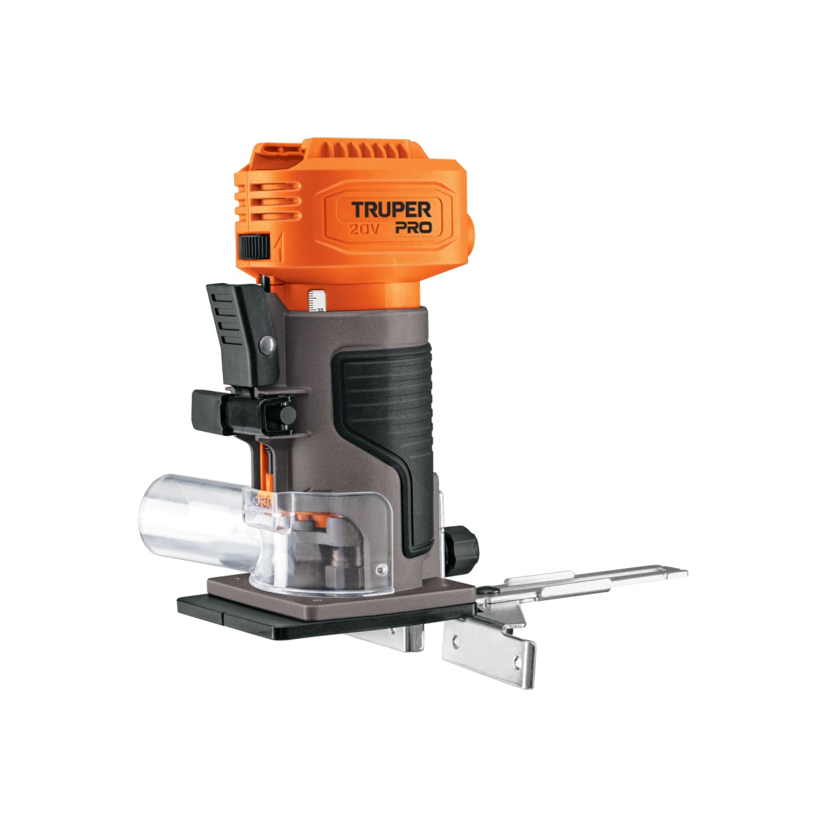 Ruteadora de palma inalambrica 20v (solo cabezal) Truper1