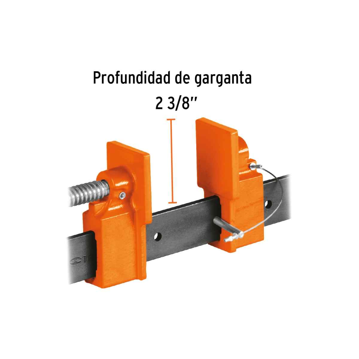 Prensa sargento carpintero 48