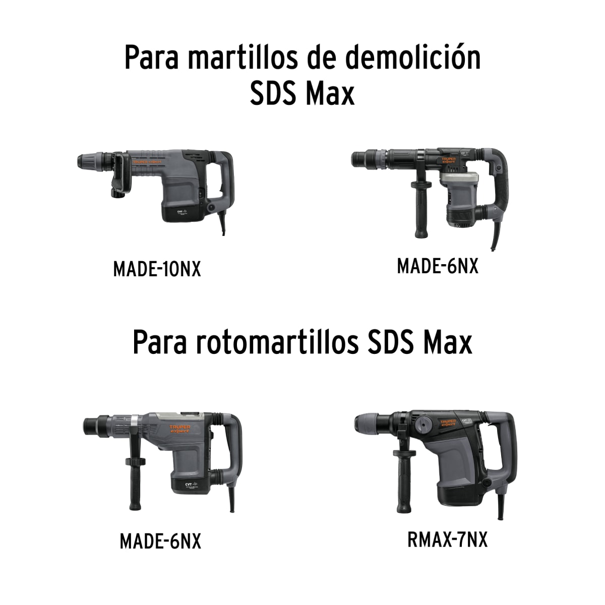Cincel hueco para acanalado sds max 7/8