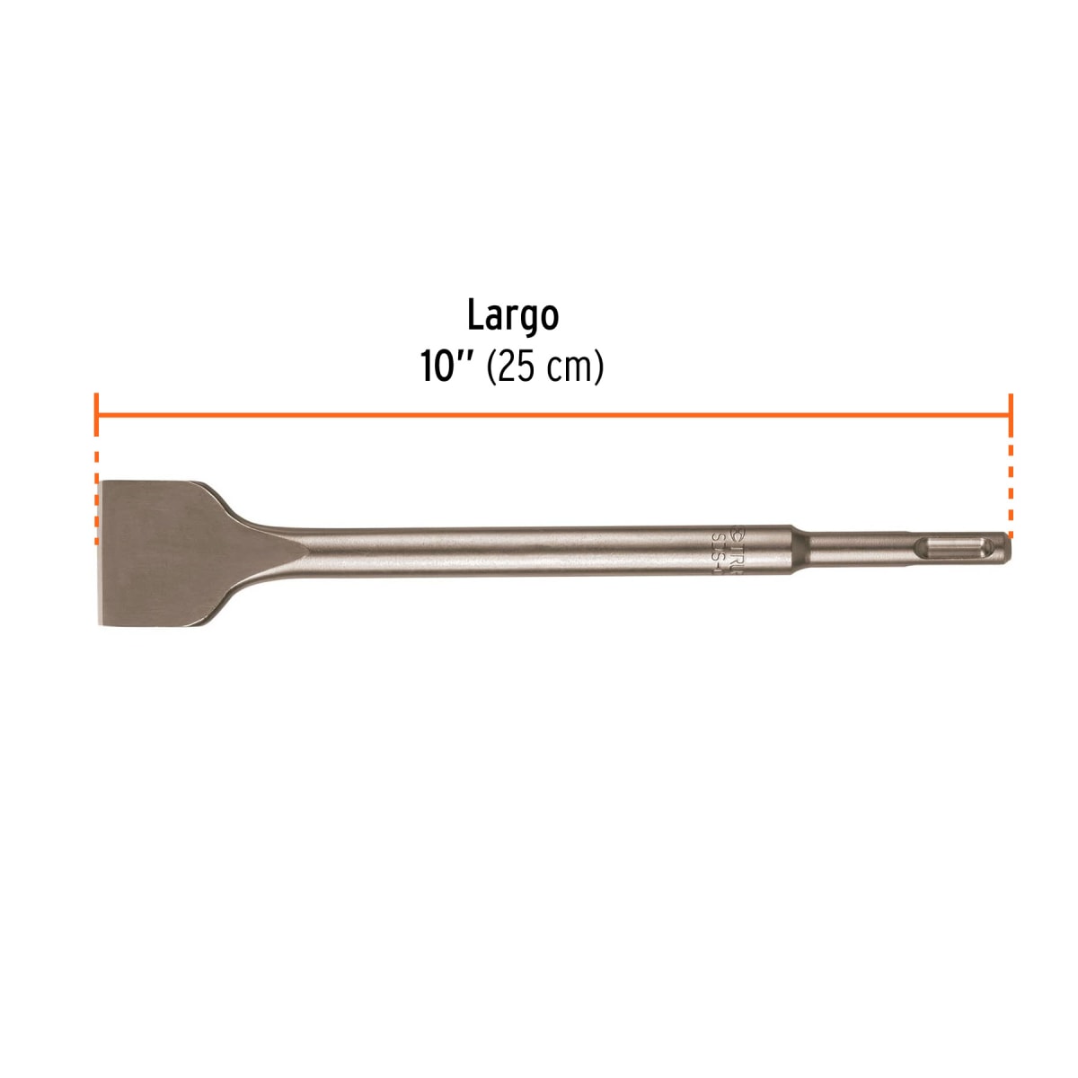 Cincel plano grueso SDS plus 1 1/2