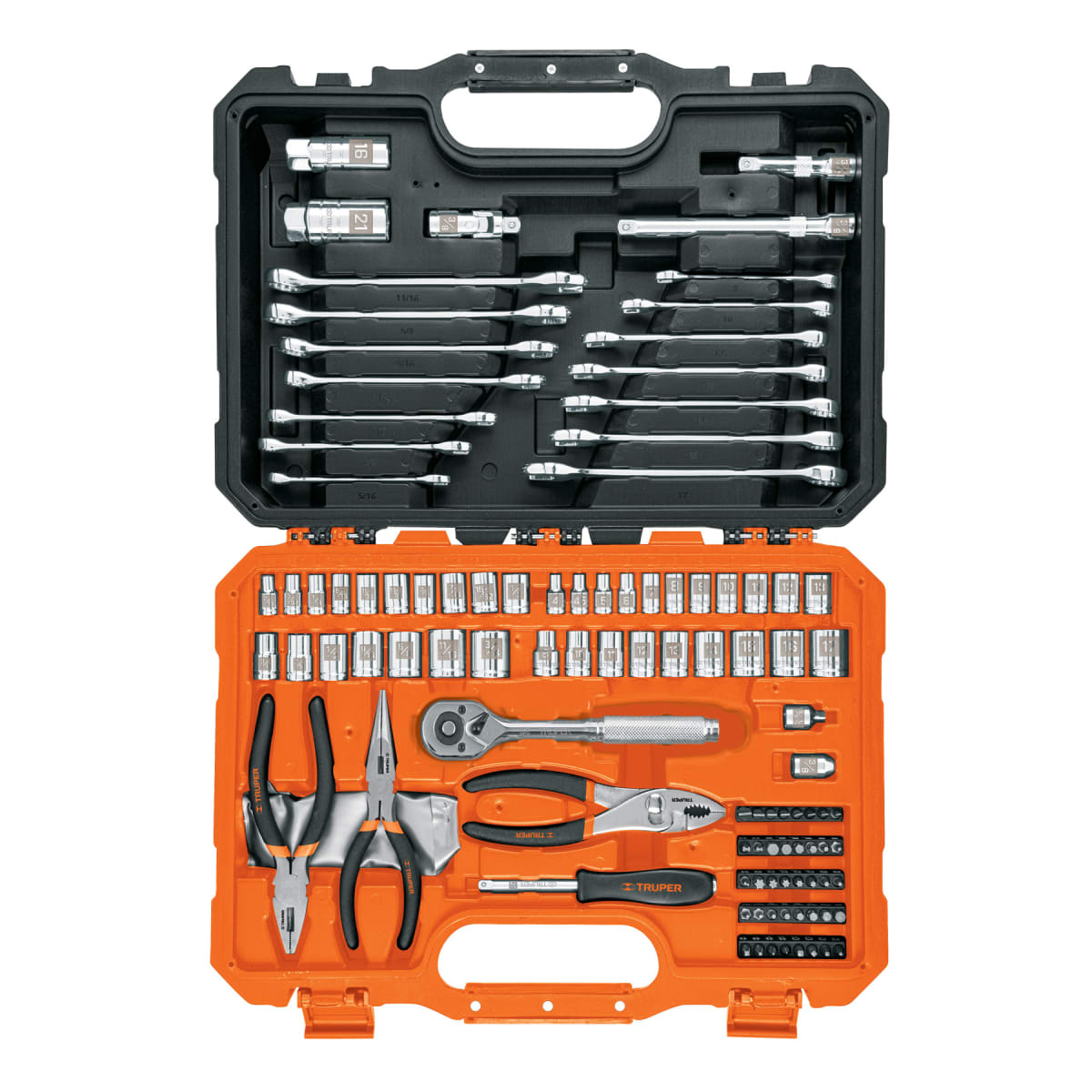 Juego de 119 herramientas mixto Truper1