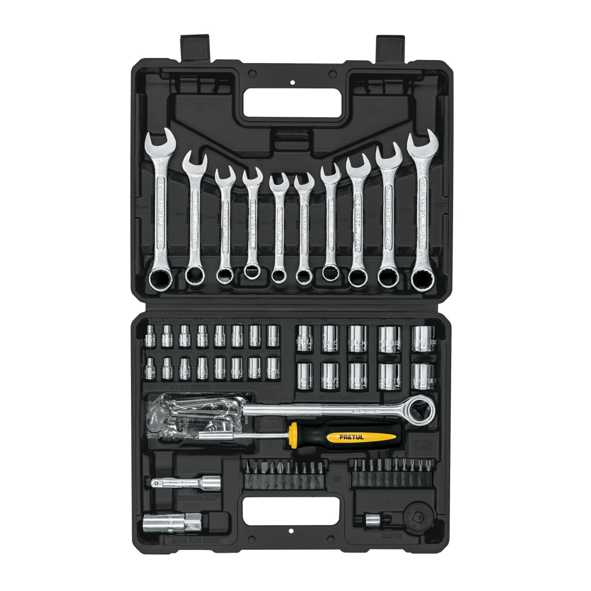 Juego de 70 herramientas mixtas Pretul5