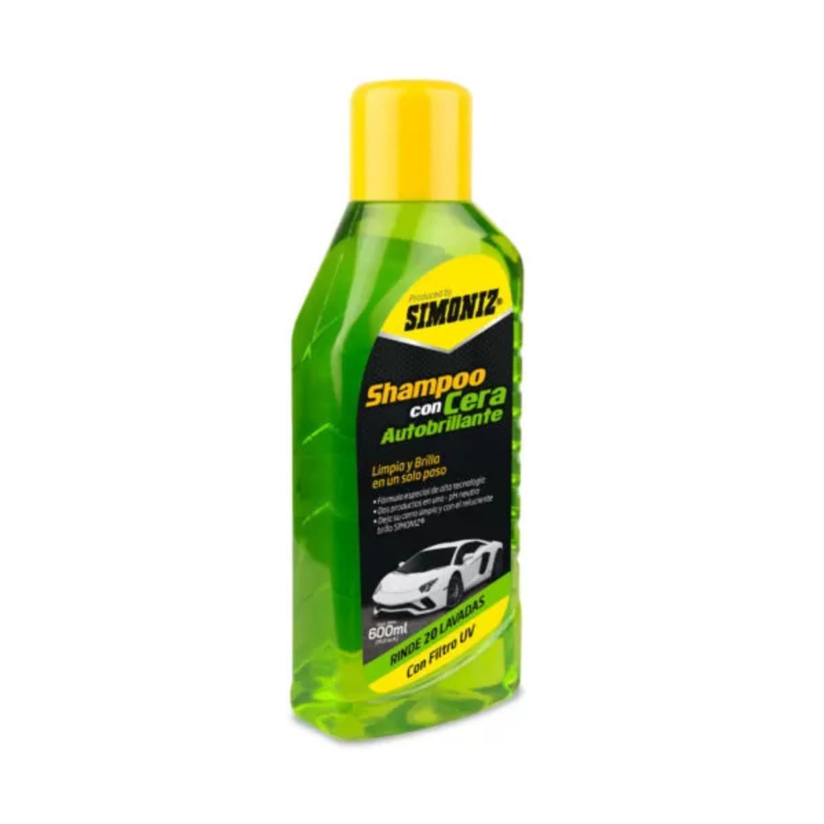 Shampoo con Cera 600ml Simoniz4