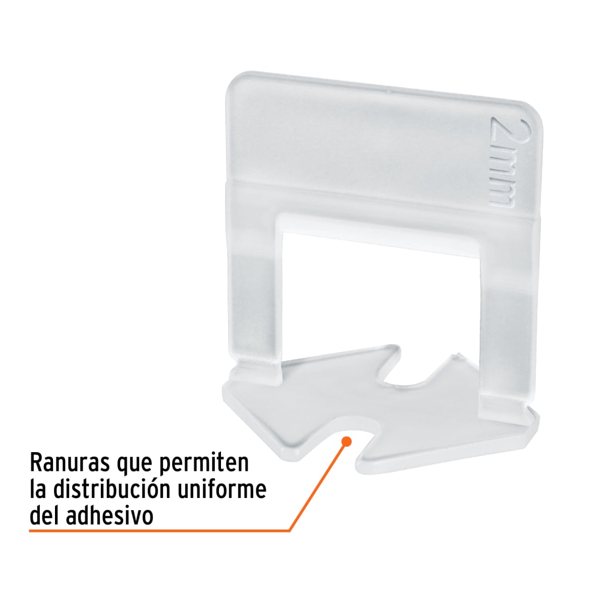 Anclas rectas para nivelacion de mayolica 100 unidades truper3