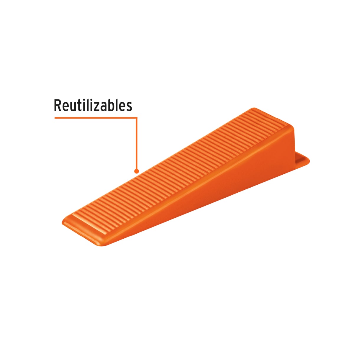 Cuñas para nivelacion de mayolica 100 unidades Truper3