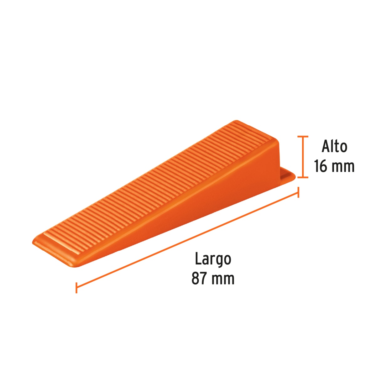 Cuñas para nivelacion de mayolica 100 unidades Truper4
