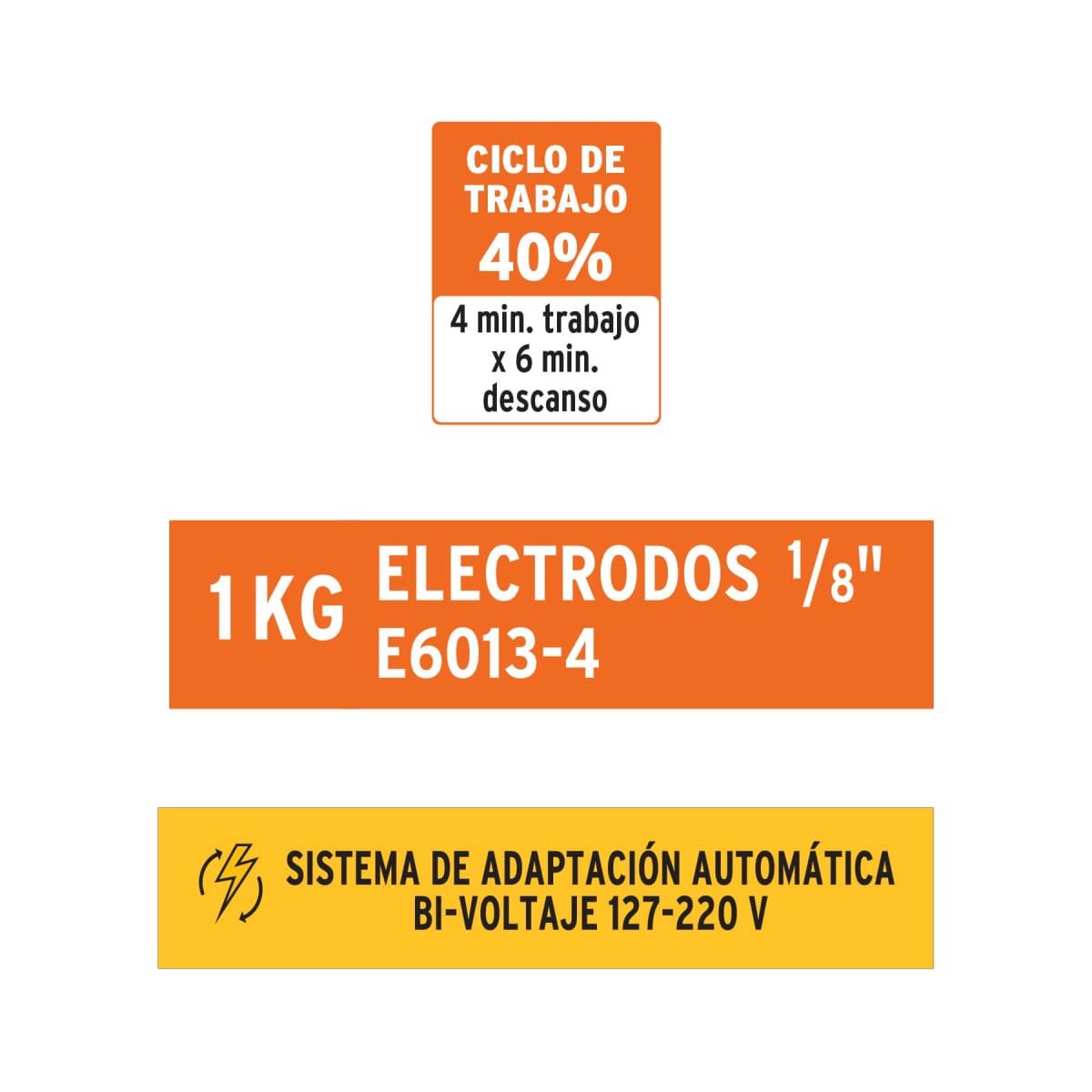Soldadora inversora 160 A bi-voltaje Truper2