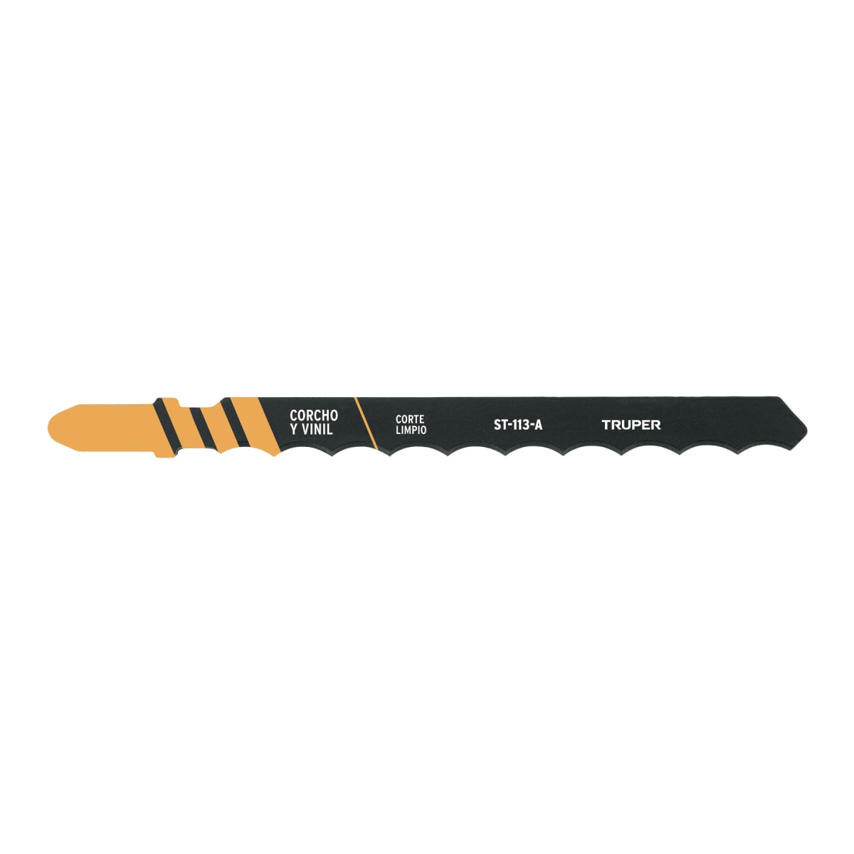 Blíster 5 seguetas t, cuchilla hcs, para material suave Truper1