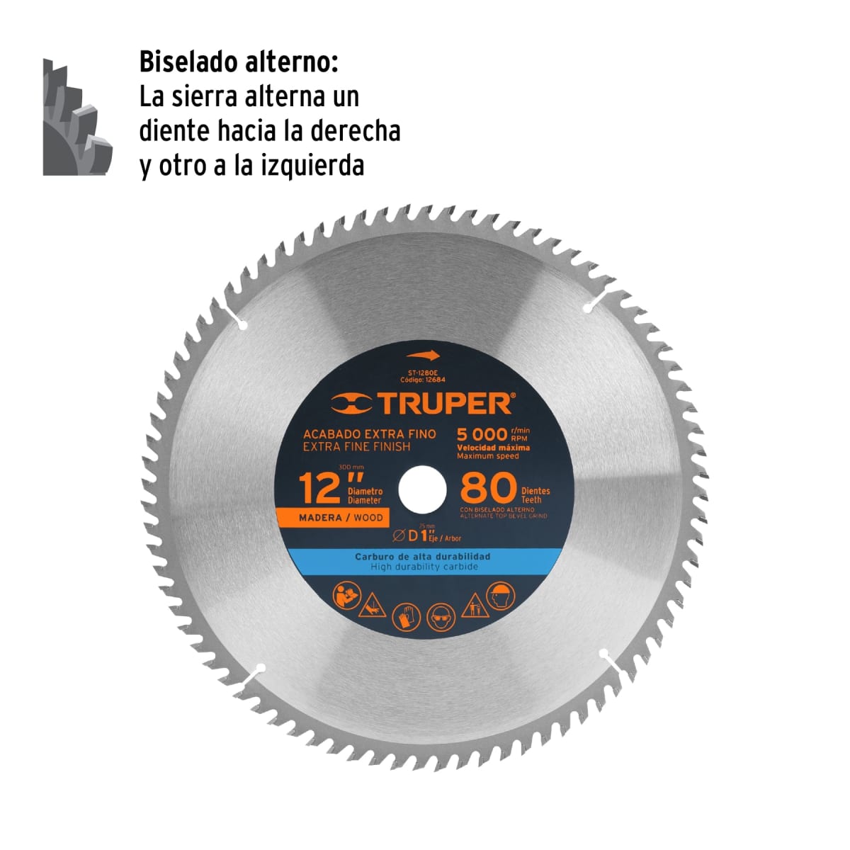 Disco para sierra ingleteadora 12