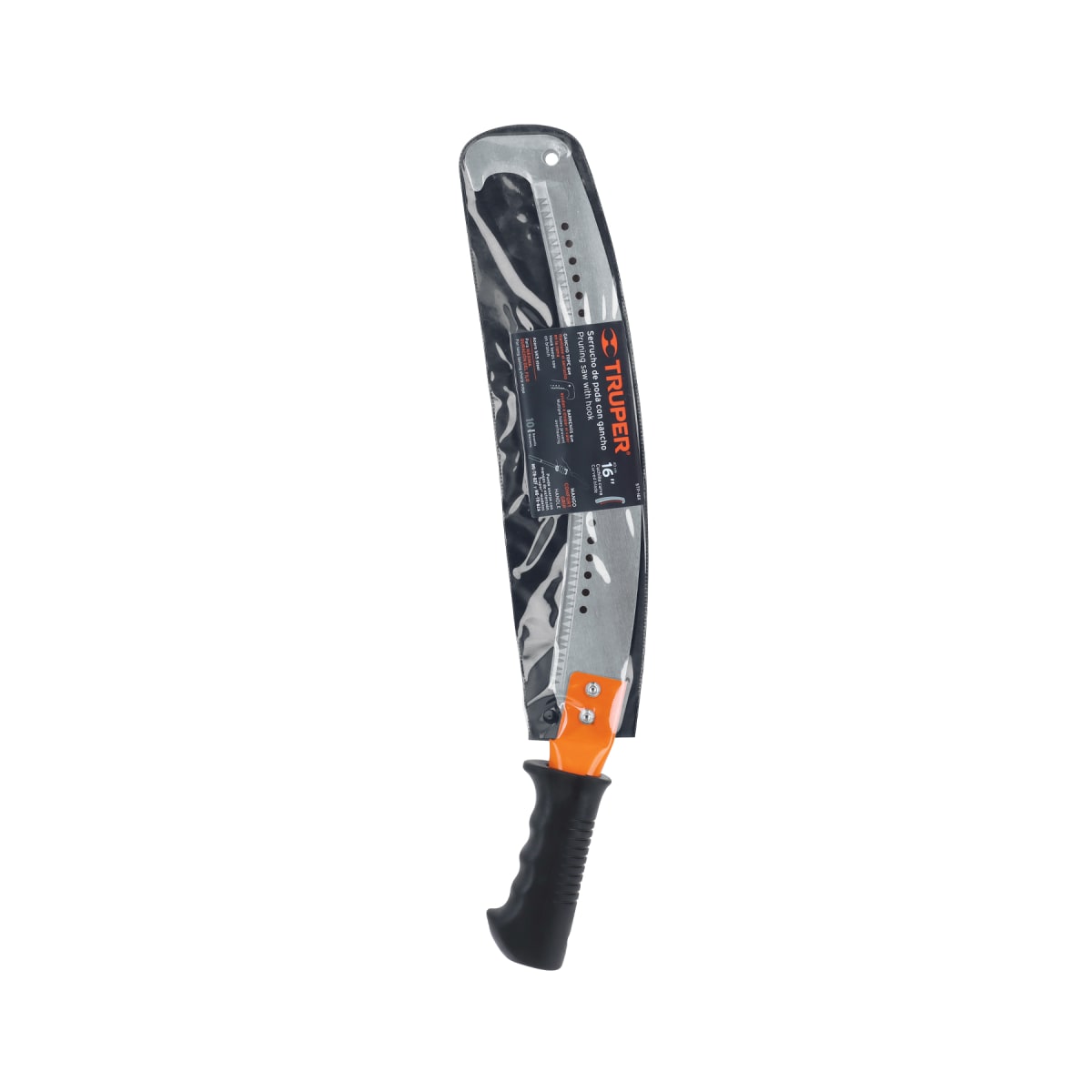 Serrucho de poda 16'' con gancho, 5 DPP, mango Comfort Grip Truper3