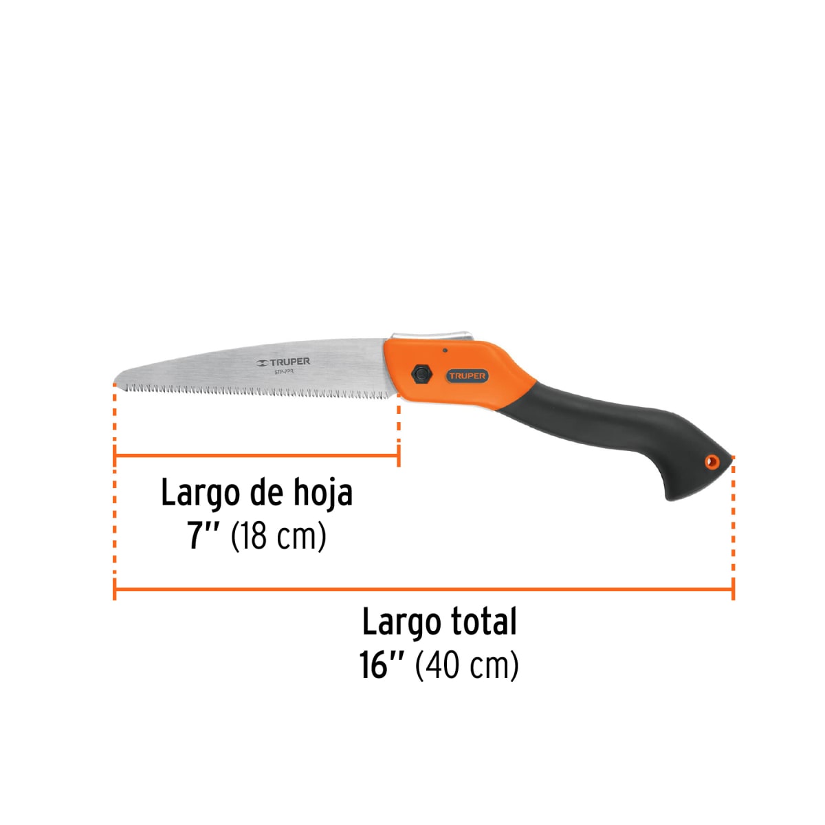 SERRUCHO PLEGABLE HOJA RECTA 7' MANGO PLASTICO3