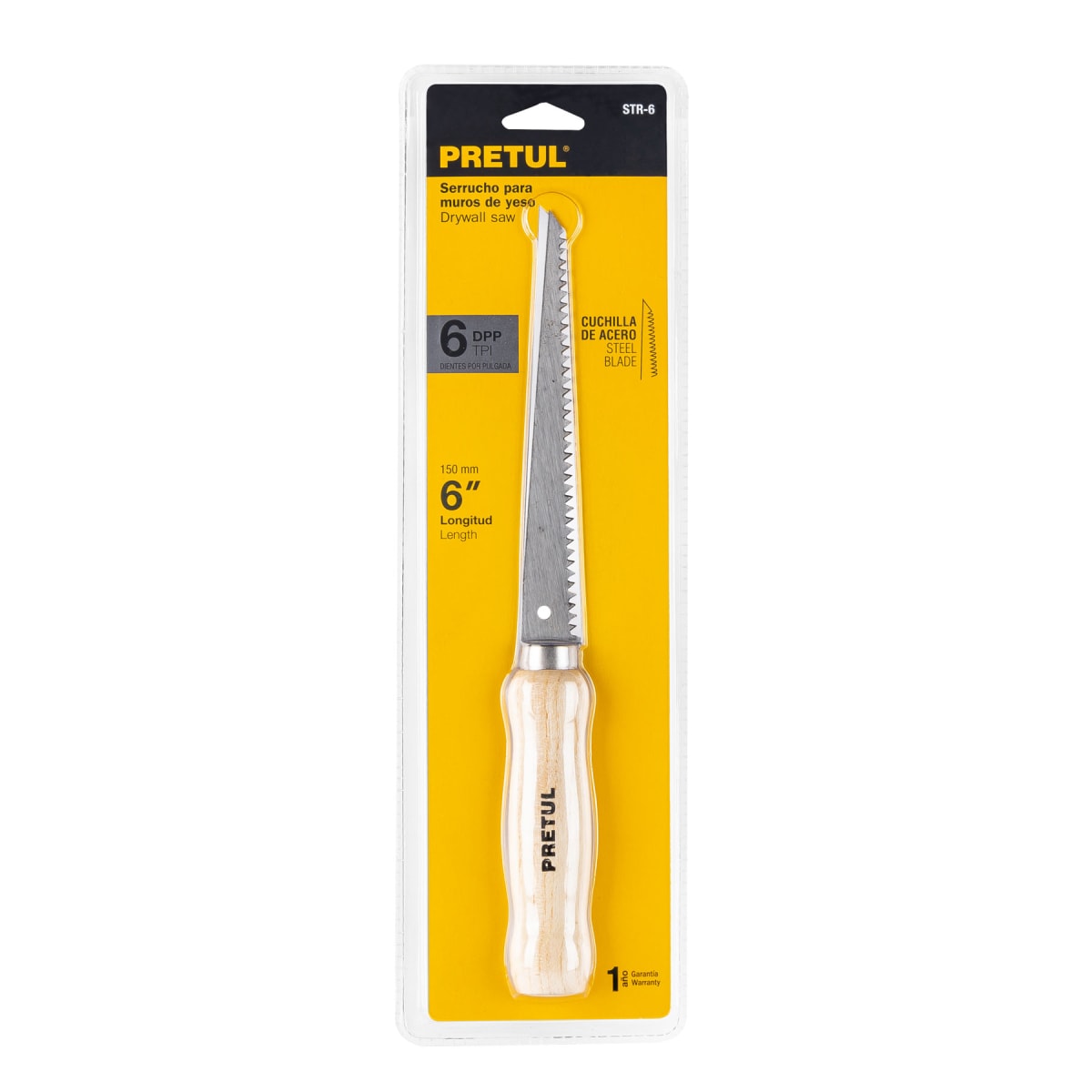 Serrucho para drywall muros de yeso Pretul4