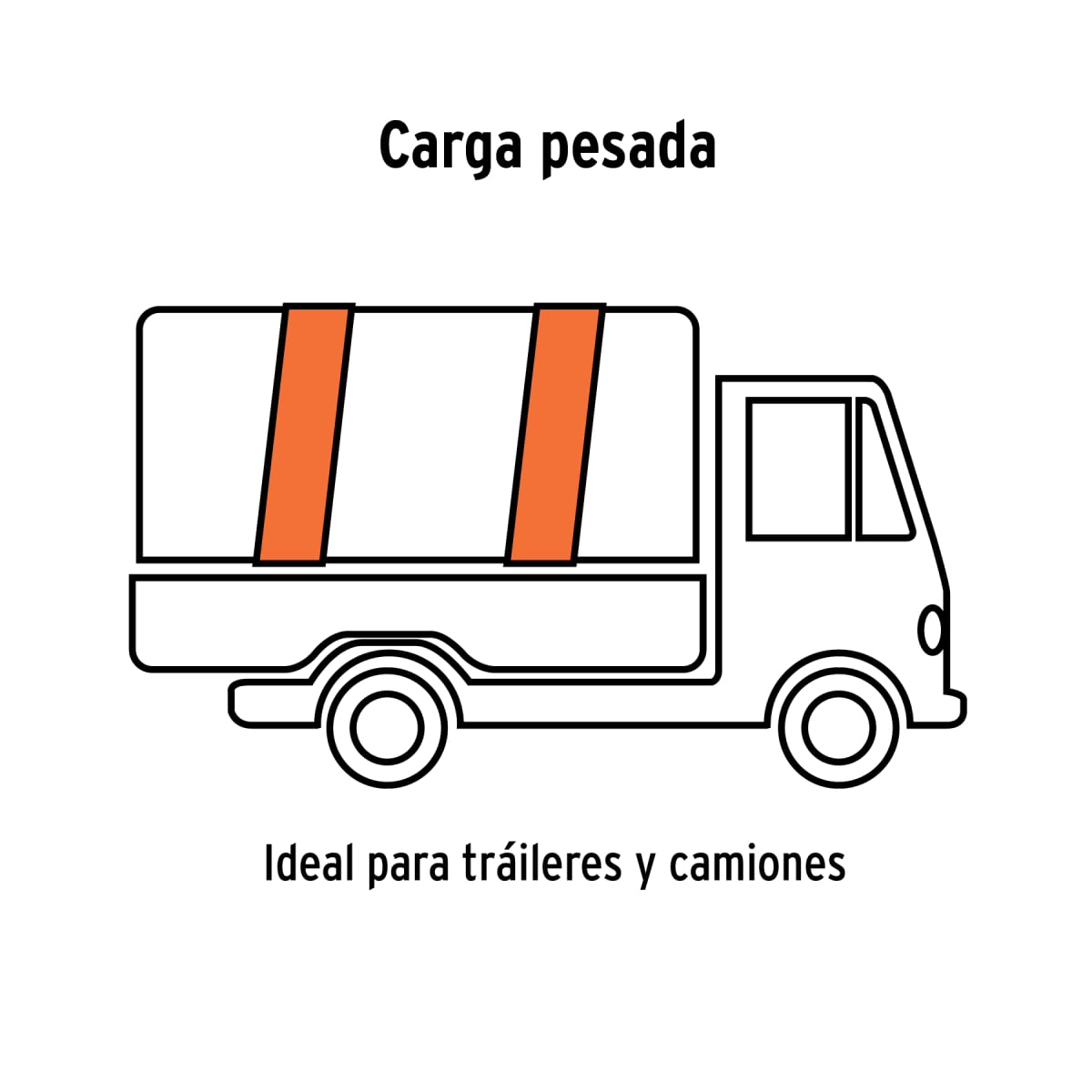 Sujetador con ratchet carga máxima 6000 kg, Truper4