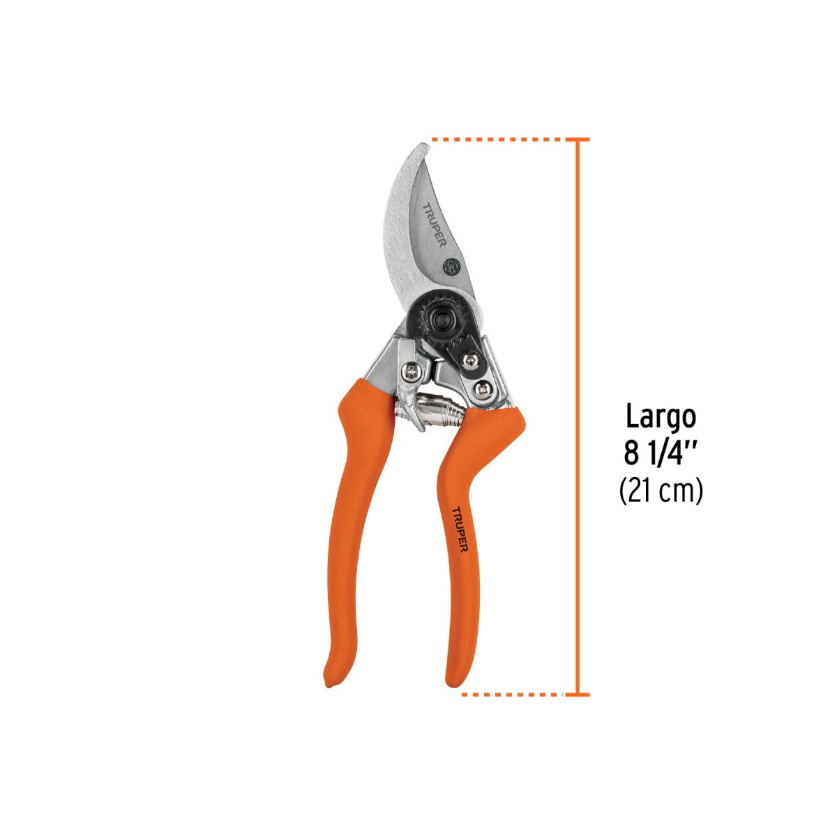 Tijera para poda 8'' de aluminio cuchilla de paso Truper3