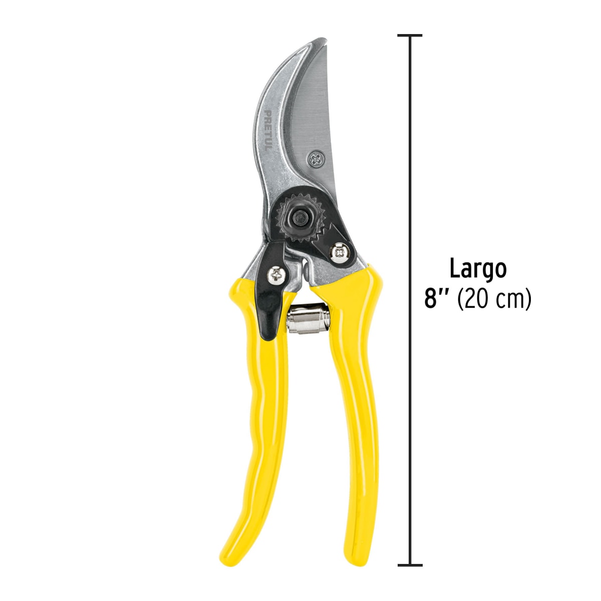 Tijera para poda 8'' cuchilla de paso Pretul3