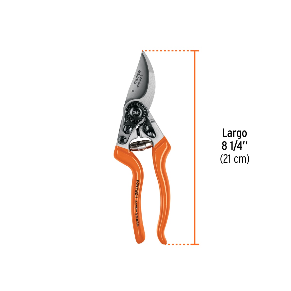 Tijera para poda 8'' de aluminio forjado para zurdo Truper Expert3