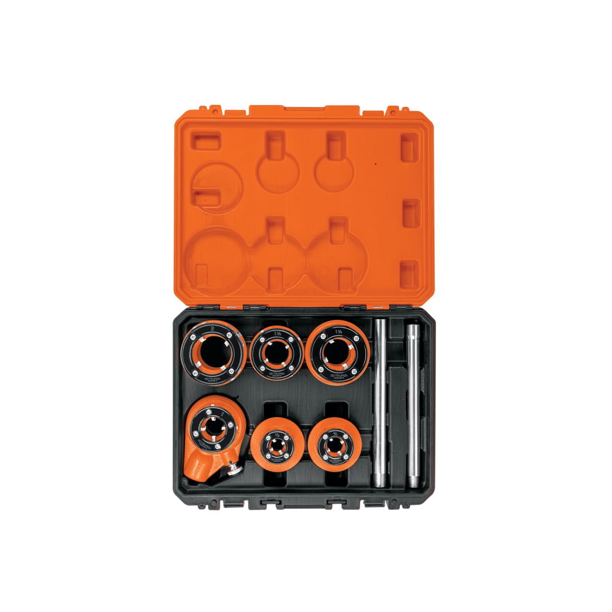 Juego de 7 tarrajas para tubo Truper Expert1