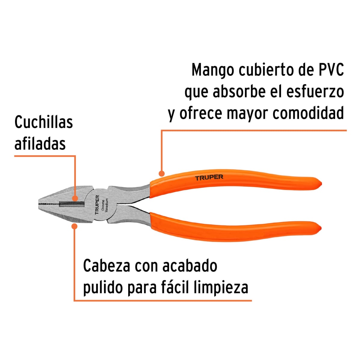 Alicate universal 8